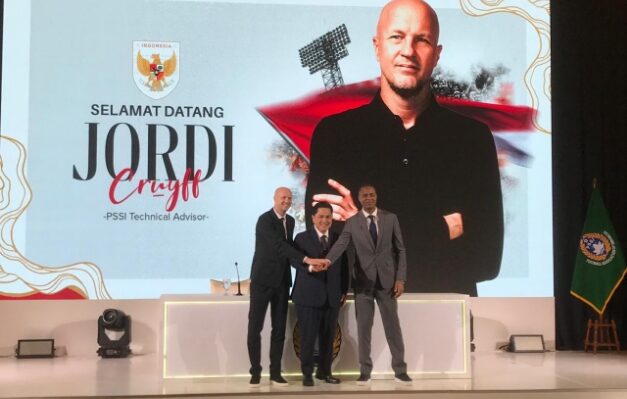 Ketua Umum PSSI Erick Thohir menyambut Jordi Cruyff sebagai penasihat teknik timnas Indonesia dengan penuh optimisme
