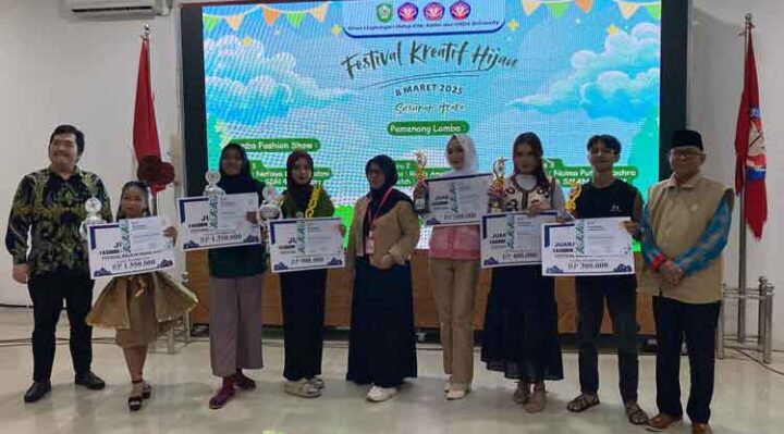 Para pemenang Lomba Festival Kreatif Hijau 2025