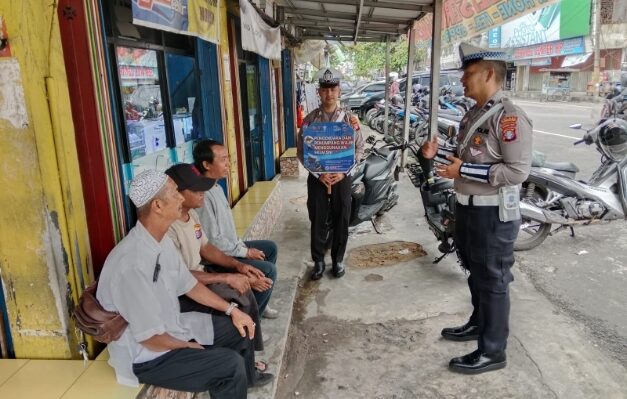 Sosialisasi yang dilakukan oleh Satlantas Polres Kotim