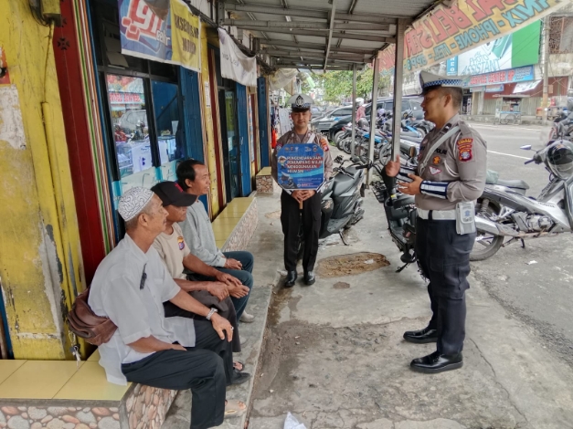 Satlantas Polres Kotim Gencar Razia Knalpot Bising, Warga Apresiasi Suasana Ramadan Lebih Tenang
