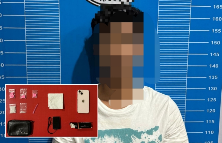 Polisi Tangkap Pengedar Sabu dan Ekstasi di Palangka Raya