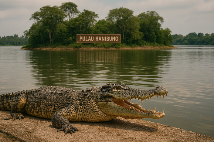 Pulau Hanibung Punya Potensi Besar, Tapi Akses Jalan Masih Memprihatinkan