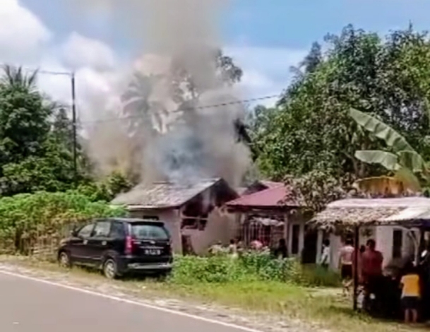 Lebaran Berlalu, Kebakaran Bertalu, Tiga Rumah di Kotim Jadi Abu