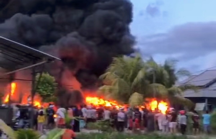 Kerugian Akibat Kebakaran di Hasan Mansyur Ditaksir Setengah Miliar