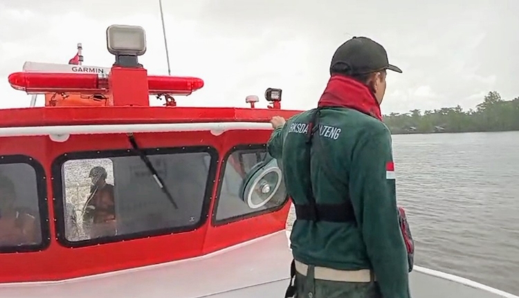 Drama Pencarian Korban Serangan Buaya di Pulau Hanaut, Buaya Tunjukkan Korban, Lalu Kembali Menghilang