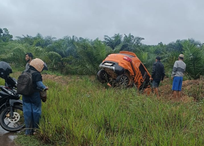 Laka Maut di Jalan Poros Pelantaran–Parenggean, Pasutri Tewas di Tempat