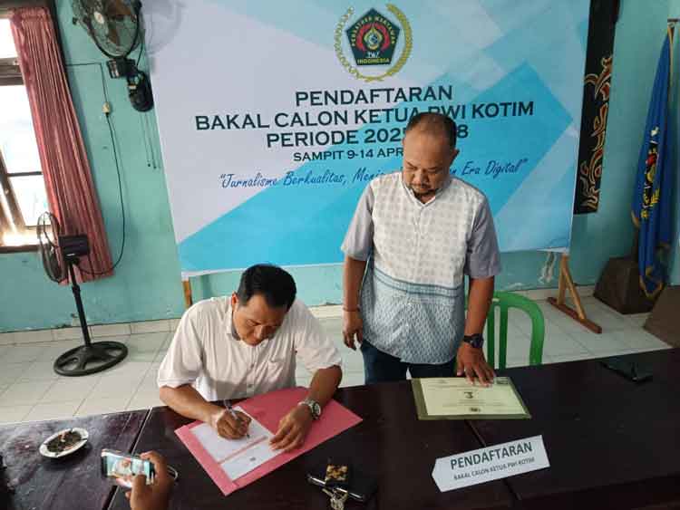 Usung Semangat Perubahan, Pathurrachman Maju di Pemilihan Ketua PWI Kotim