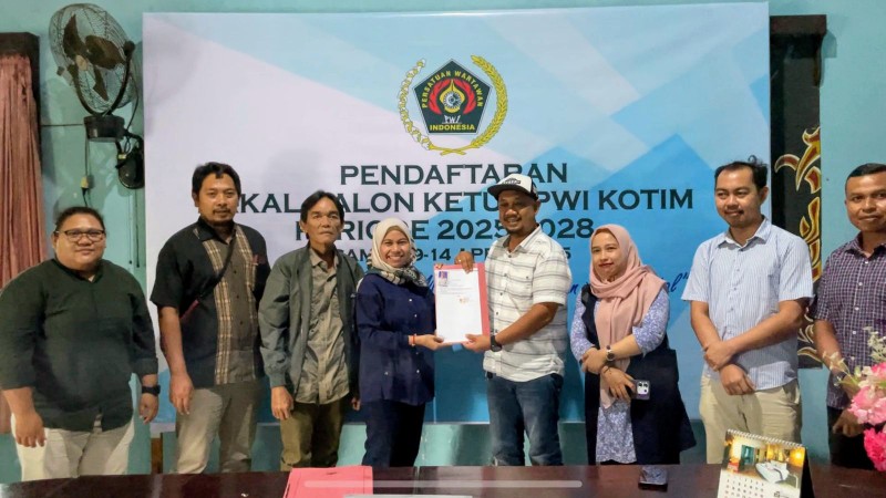 Petahana Mendaftar Pertama, Bakal Calon Ketua PWI Kotim Lainnya Masih Tarik Ulur