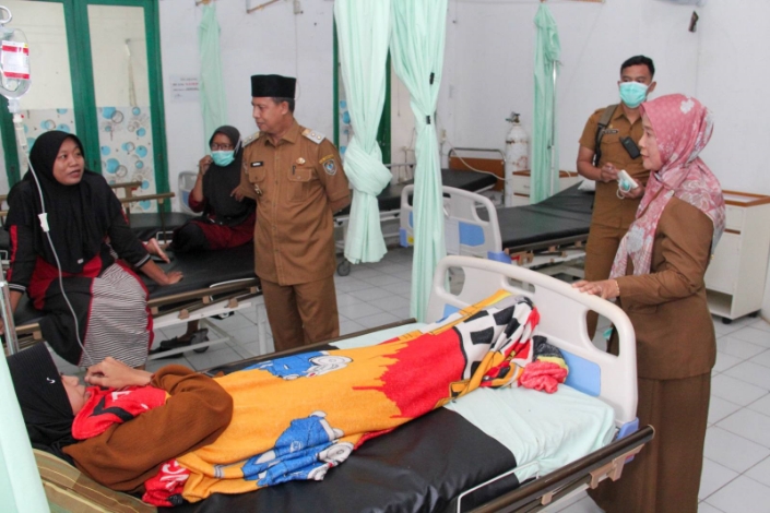 Usai Libur Lebaran, Wabup Seruyan Tinjau  Pelayanan RSUD Kuala Pembuang