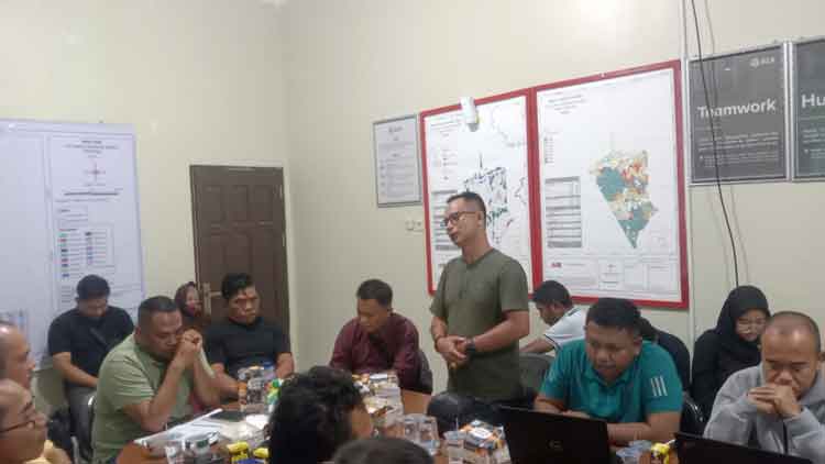 Warga Desa Pemantang Tuntut Kompensasi, Lahan Diduga Digunakan PT KMA untuk Jalan