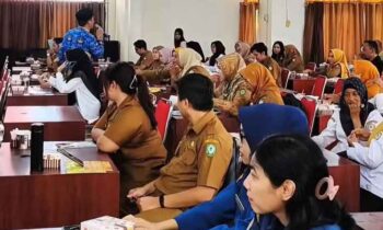 Bimtek pelayanan publik yang dilaksanakan oleh BKPSDM Kotim, Selasa, 20 Mei 2025.