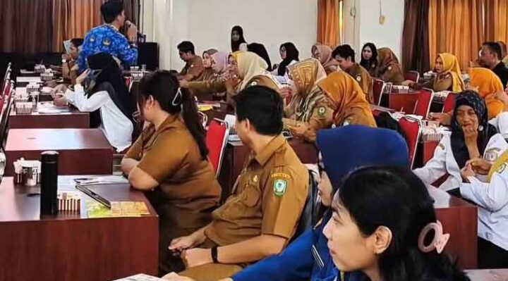 Bimtek pelayanan publik yang dilaksanakan oleh BKPSDM Kotim, Selasa, 20 Mei 2025.