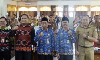 Bimtek pelayanan publik yang dilaksanakan oleh BKPSDM Kotim, Selasa, 20 Mei 2025.
