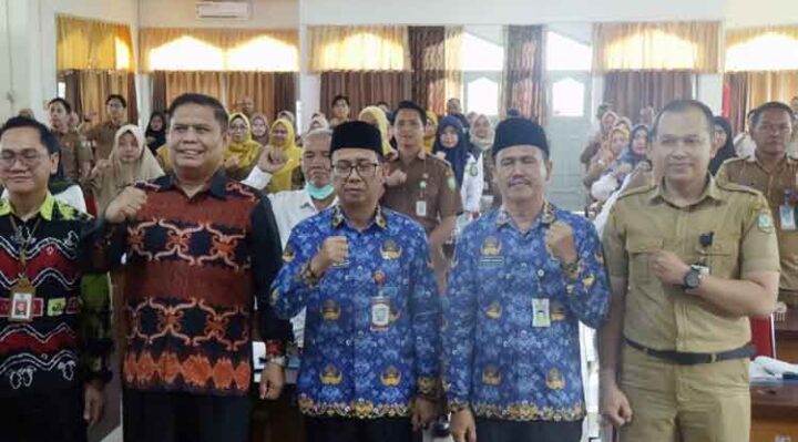 Bimtek pelayanan publik yang dilaksanakan oleh BKPSDM Kotim, Selasa, 20 Mei 2025.