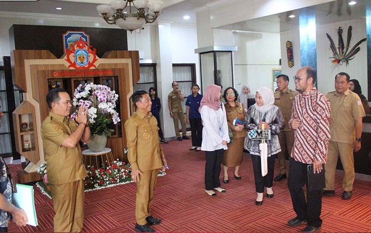Bupati Murung Raya Terima Exit Meeting BPK Kalteng Terkait Evaluasi Keuangan Daerah