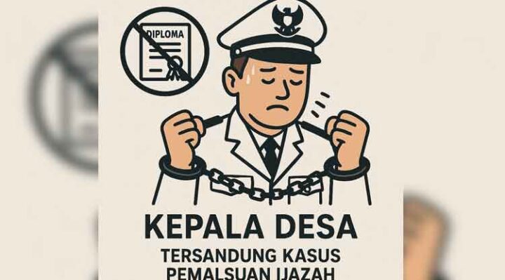 Ilustrasi Kades tersandung ijazah palsu