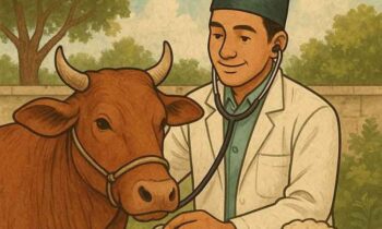 Ilustrasi pemeriksaan hewan kurban