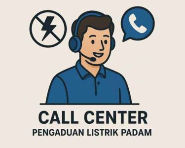 Ilustrasi pengaduan listrik padam.