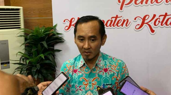 Kepala Dinas SDA Bina Marga Bina Konstruksi Perumahan Rakyat dan Kawasan Permukiman Kotim, Mentana Dhinar Tistama.