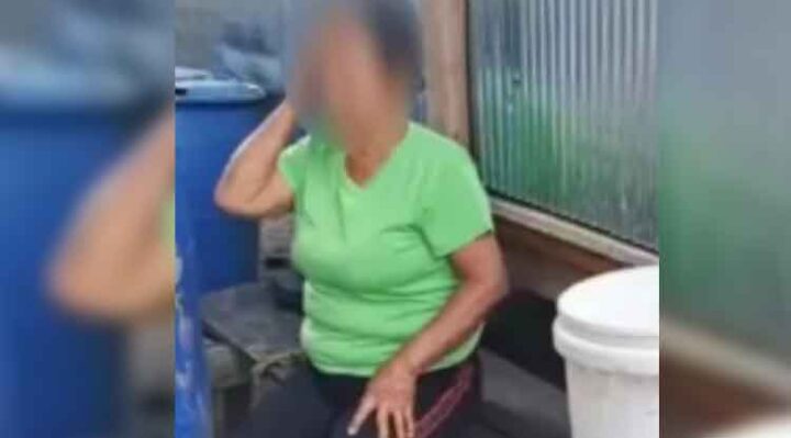 Korban, warga Desa telaga Baru, Kecamatan Mentawa baru Ketapang, usai mengalami insiden dugaan perampokan.