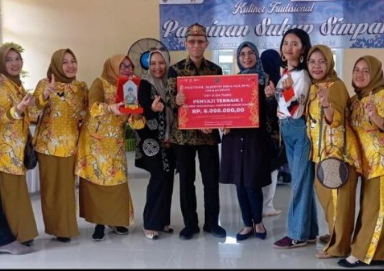 Kotim menjadi penyaji terbaik dalam Festival Budaya Isen Mulang kategori kuliner tradisional.