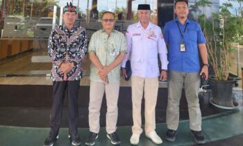 Kunjungan tenaga ahli Kementerian Pertanian di Kabupaten Kotim, Jumat, 23 Mei 2025.