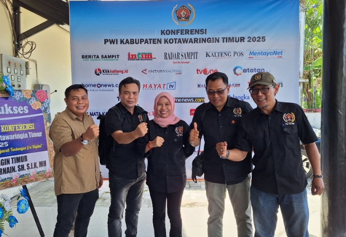 Pemilihan Ketua PWI Kotim, Lima Calon Siap Bertarung