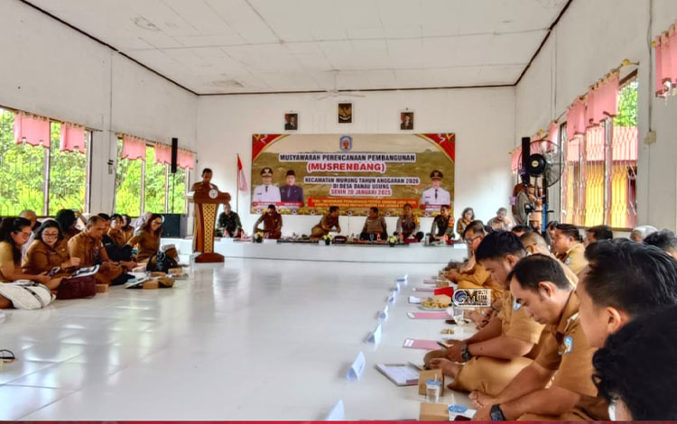 Musrenbang Murung 2025 Prioritaskan Ekonomi Lokal dan Pemerataan Infrastruktur