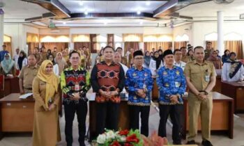 Pembukaan pelatihan pelayanan prima bagi pelayan publik perangkat daerah Kotim belum lama ini.