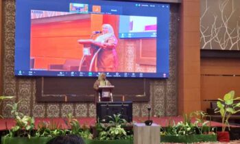 Pembukaan rapat Koordinasi Optimalisasi Pendapatan Pajak Daerah dan Retribusi Daerah di Ballroom Aquarius Boutique Hotel Sampit, Selasa, 27 Mei 2025