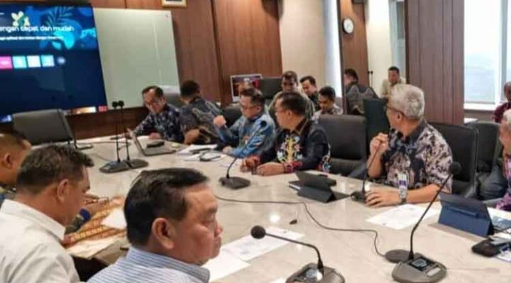 Pemerintah Kabupaten Kotim saat sambangi Kementerian Perhubungan belum lama ini.