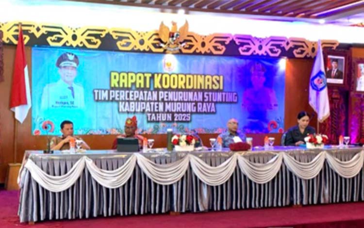 Pemkab Murung Raya Turunkan Stunting dengan Dorong Kolaborasi Lintas Sektor