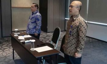 Penandatanganan MoU PT Krakatau dan Pemkab Kotim.
