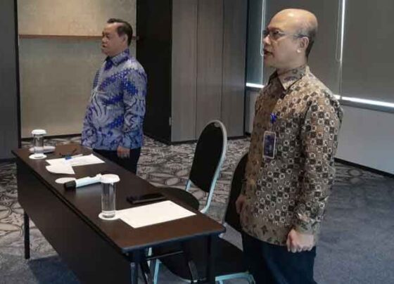 Penandatanganan MoU PT Krakatau dan Pemkab Kotim.