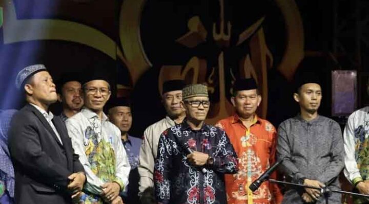 Penutupan MTQ ke 56 Tingkat Kecamatan Mentaya Hilir Selatan, , di halaman SDN 4 Sebamban, Minggu, 25 Mei 2025.