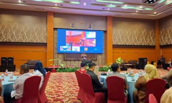 Rapat Koordinasi Optimalisasi Pendapatan Pajak dan Retribusi Daerah Pemkab Kotim, Selasa, 27 Mei 2025.