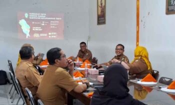Rapat percepatan penurunan stunting di Kabupaten Kotim belum lama ini.