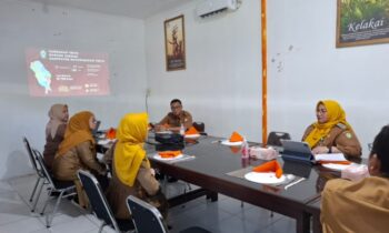 at Persiapan Penilaian Kinerja KabupatenKota dalam pelaksanaan aksi konvergensi percepatan penurunan Stunting Kalteng Tahun 2025, Selasa, 20 Mei 2025.