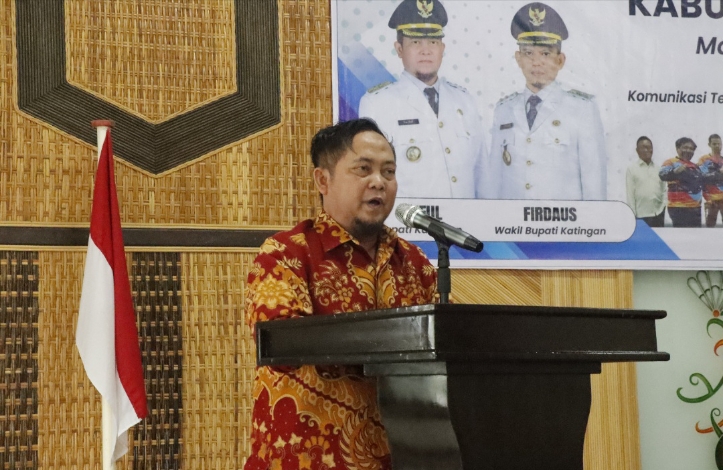 Tekankan Profesionalisme Pers, Saiful Buka Konferensi PWI Katingan 2025