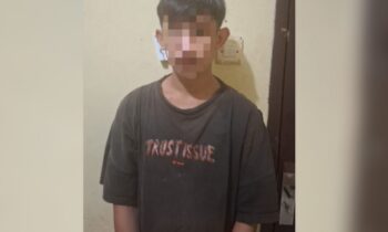 DY tersangka kasus pencurian buah sawit milik PT KMB.