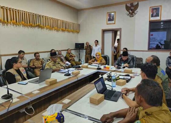 Kegiatan perhitungan Indeks Ketahanan Daerah (IKD) Kotim, Selasa, 3 Juni 2025.