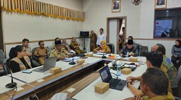 Kegiatan perhitungan Indeks Ketahanan Daerah (IKD) Kotim, Selasa, 3 Juni 2025.