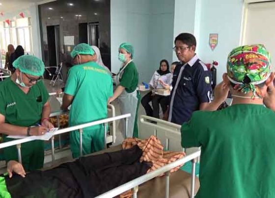 Pemeriksaan kesehatan di RSUD dr Murjani Sampit