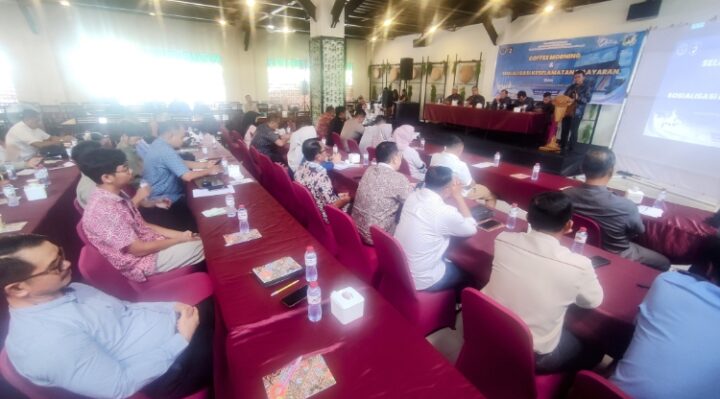 Suasana Kegiatan Sosialisasi Keselamatan Pelayaran oleh KSOP Kelas II Sampit