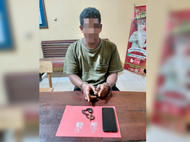 Polisi Tangkap Pengedar Sabu di Desa Pundu