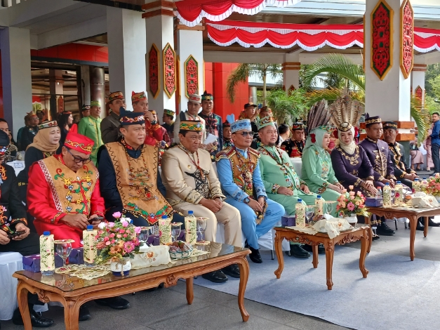 Gubernur Agustiar Ajak Warga Katingan Wujudkan Pembangunan Merata Berlandaskan Semangat Huma Betang