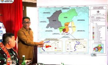 Pemkab Murung Raya dan TNI AD Bahas Penguatan Infrastruktur dan Lokasi Latihan Militer