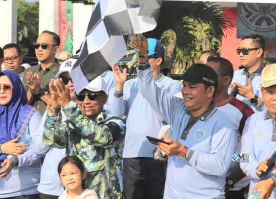 Peringati Hari Lingkungan Hidup 2025, Pemkab Murung Raya Gelar Jalan Sehat dan Aksi Bersih Sampah