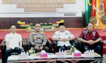 Silaturahmi Toleransi bersama Pemerintah Kabupaten (Pemkab) Murung Raya dan organisasi keagamaan, bertempat di Gedung Dewan Adat Dayak (DAD) Kabupaten Murung Raya, Rabu, 4 Juni 2025.