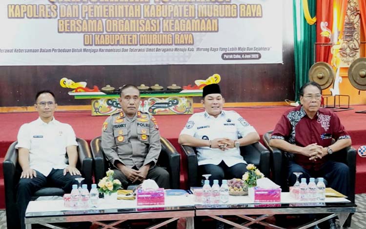 Polres-Pemkab Murung Raya Gelar Forum Toleransi Lintas Agama, Perkuat Kerukunan Warga